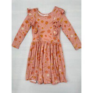 DotDotSmile Girls Dress Ruffle Long Sleeves Size 8/10 New with Tags